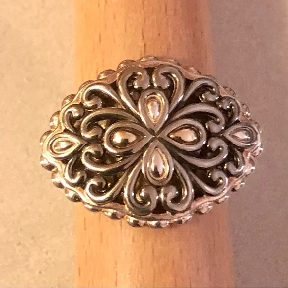 VGUC JAi by John Hardy Sterling & 14K Ring, SZ 9 - Picture 3 of 14